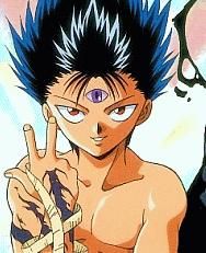 Hiei - Sakura - Yu Yu Hakusho
