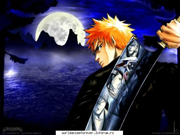 Ichigo - Baiatul amuzant cu parul oranj, dar si serios si - Bleach
