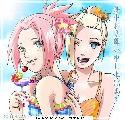 Ino - O buna concurenta p/u Sakura =) :D - Naruto