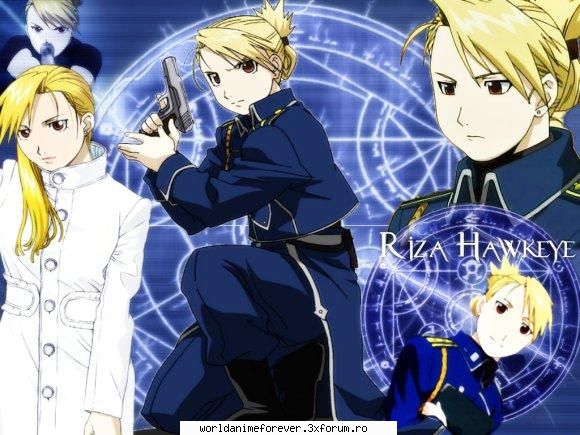 Riza Hawkeye - Orihime - Full Metal Alchemist