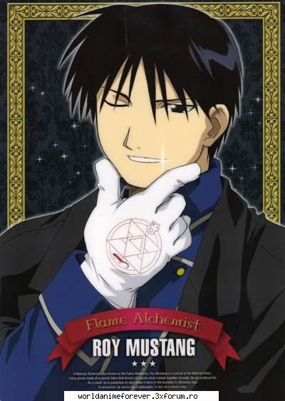 Roy Mustang - Da, el chiar e grozav ...n-am cuvinte imi place - Full Metal Alchemist