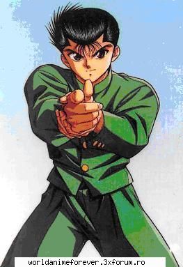Yusuke - Sakura - Yu Yu Hakusho